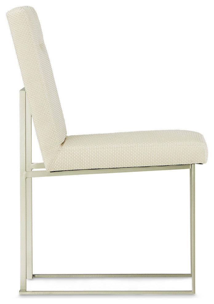 Laguna Ridge Side Chair, Brushed Silver