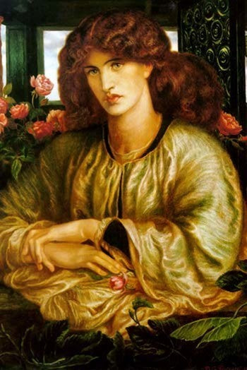 Lady of the Window; La Donna Della Finestra - Fine Art Giclee Print 24" x 36"