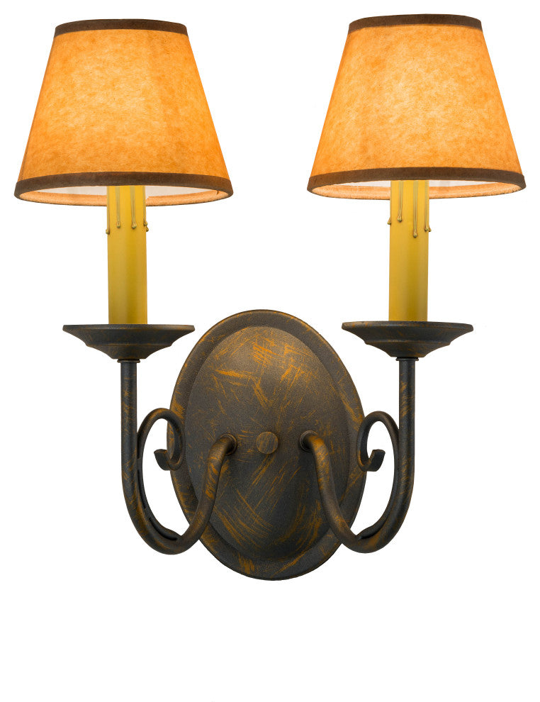 12 Wide Jenna 2 Light Wall Sconce