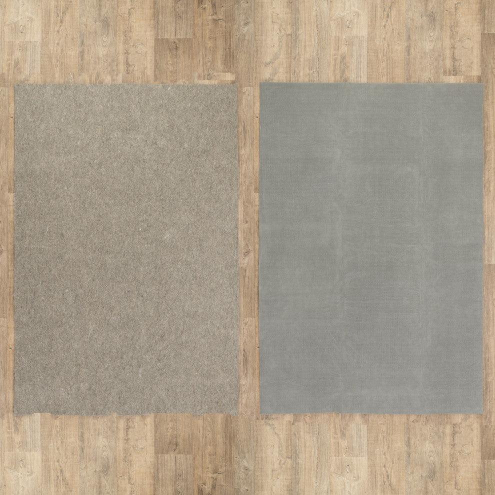 10'' x 14'' Grey Non Slip Rug Pad