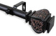 Margot 1" Curtain Rod 28-48", Black, Black, 160-240"