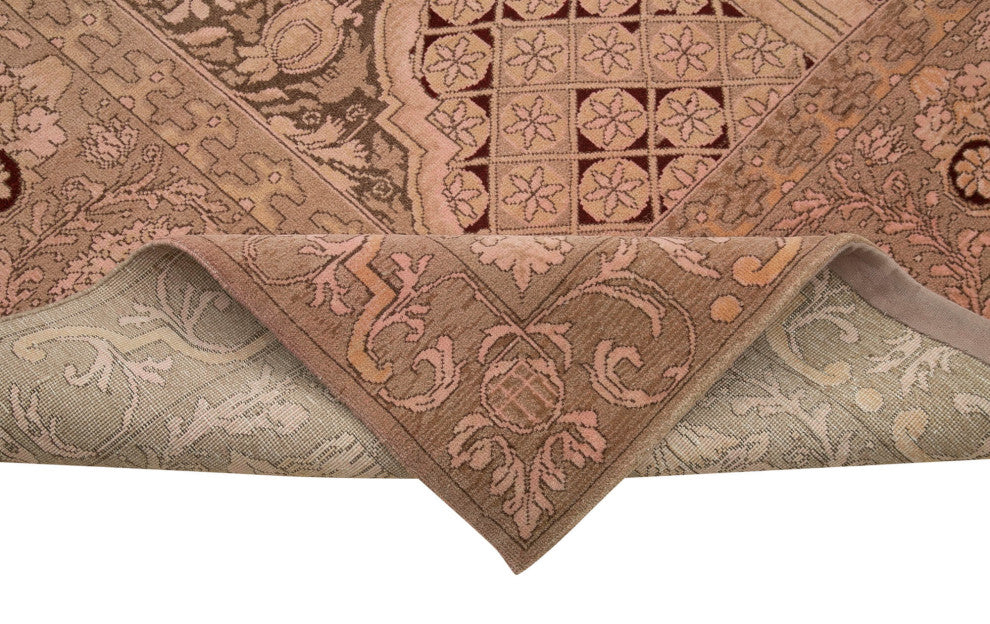 Rug N Carpet - Hand-Knotted Oriental 10' 2" x 12' 11" Soft Oushak Area Rug