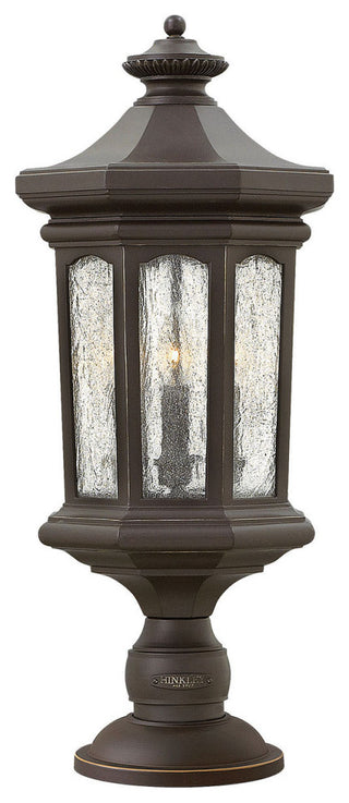 Hinkley Lighting 1601 Raley 120v 4 Light 26.5" Tall Post Light - Museum Black