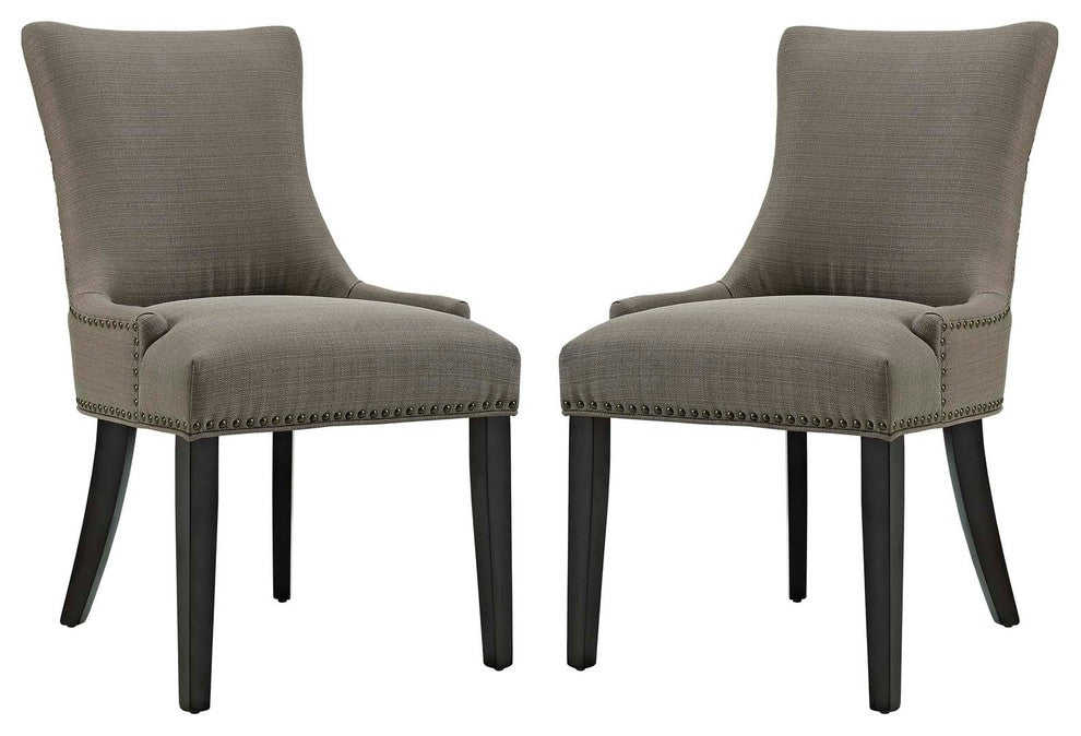 Marquis Dining Side Chair Set of 2, Granite
