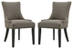 Marquis Dining Side Chair Set of 2, Granite