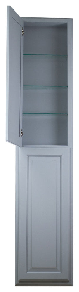Belrose On the Wall Primed Cabinet 61.5h x 15.5w x 3.5d