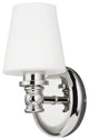 Generation Lighting, VS22101PN, 1-Light Sconce, Polished Nickel