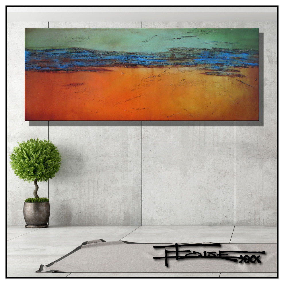 Abstract Modern Wall Painting Fine Art Limited Edition 60" Giclee by ELOISExxx