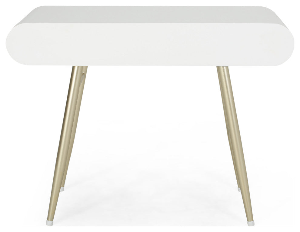 Breenda Modern Faux Wood Vanity Table