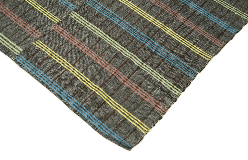 Rug N Carpet - Handmade Oriental 6' 1'' x 7' 9'' Contemporary Wool Kilim Rug