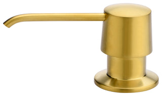 Kitchen Soap/Lotion Pump Dispenser, Brushed Gold