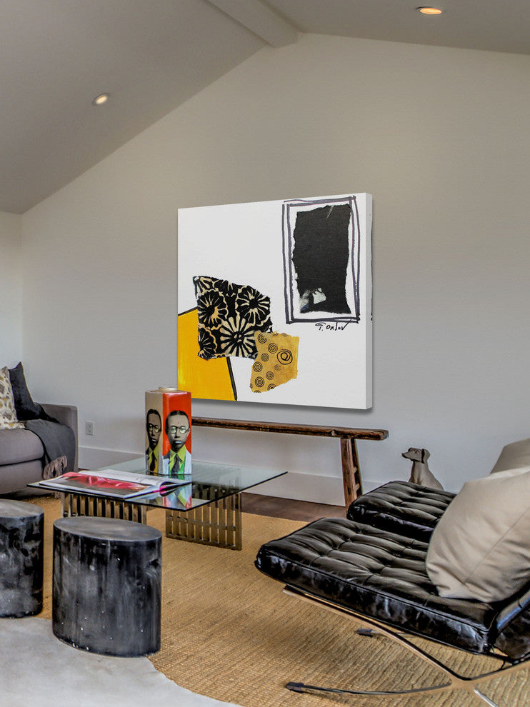 "Touch of Modern V" Painting Print on Canvas by Irena Orlov