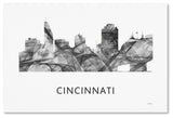 'Cincinnati Ohio Skyline' Canvas Art, 47x30