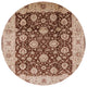 Ahgly Company Indoor Round Mid-Century Modern Area Rugs, 3' Round