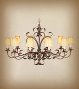 Montalban Wrought Iron Chandelier