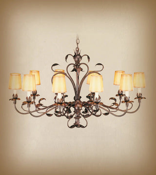 Montalban Wrought Iron Chandelier
