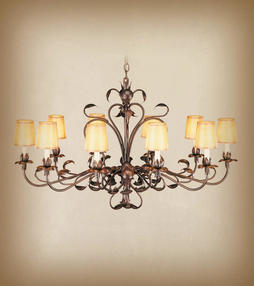 Montalban Wrought Iron Chandelier