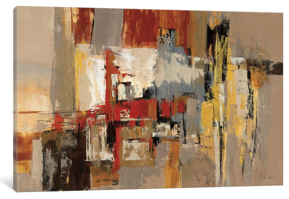 "Melody for Guitar and Sax " by Silvia Vassileva, 26x18x1.5"