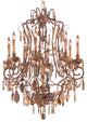 Minka Metropolitan, N950830, 8-Light Chandelier