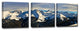 Ready2HangArt 'Icy Escape' by Christopher Doherty 3-Panels