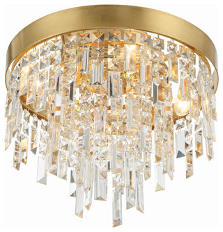 Crystorama Lighting Group WIN-213-CL-MWP Winfield 4 Light 16"W - Antique Gold