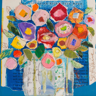 "Floral Composition" Painting Print on Wrapped Canvas, 48x48