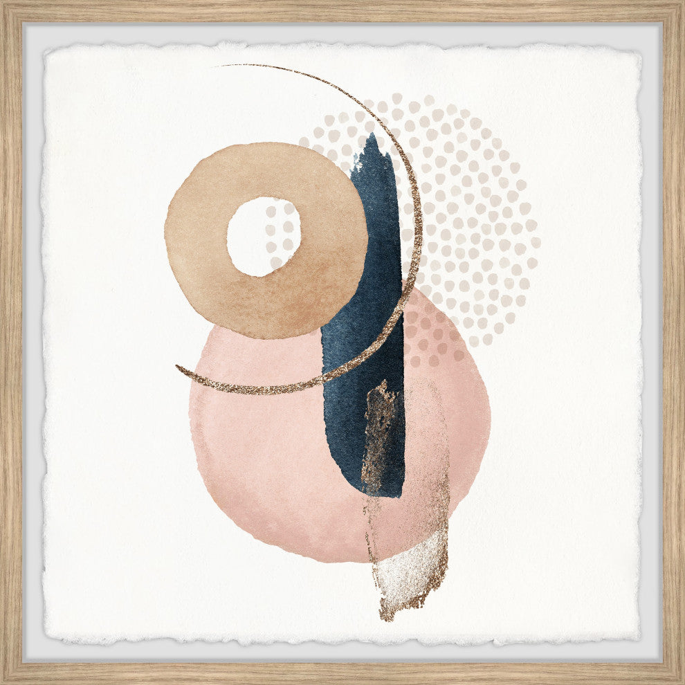 "Perfect Slice" Framed Painting Print, 24x24