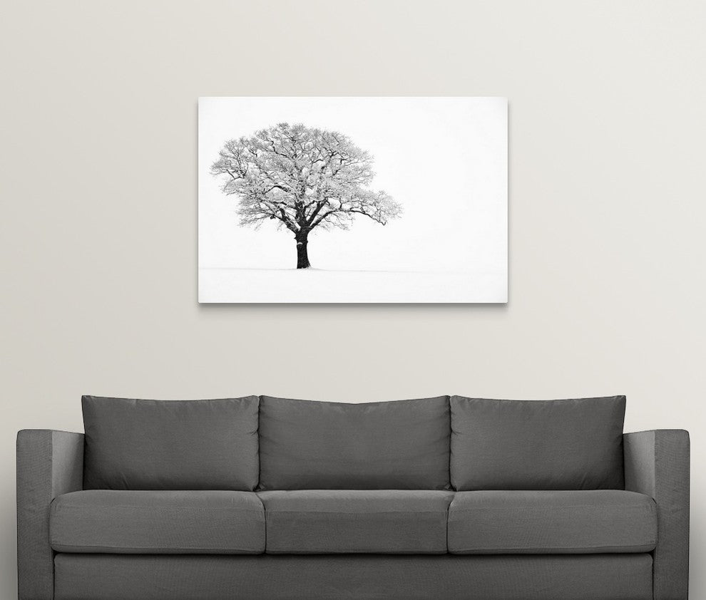 "Waiting for Spring" Wrapped Canvas Art Print, 48"x32"x1.5"