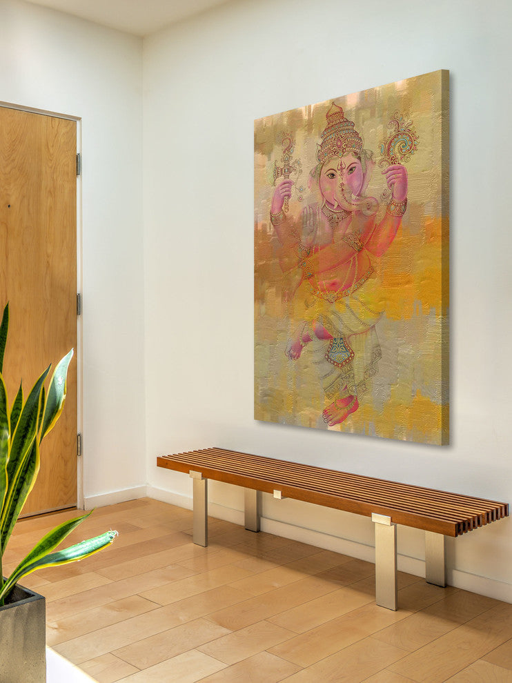 "Elephant Dance" Print on Canvas, 20"x30"
