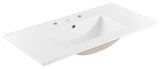 Cayman 36" Bathroom Sink White