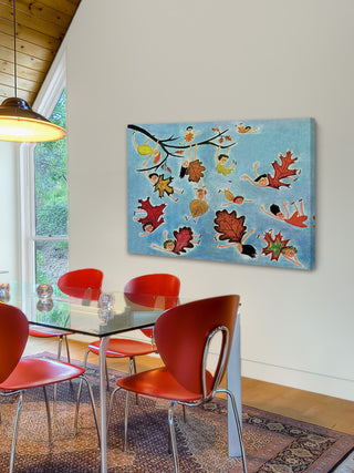 "Autumn" Painting Print on Canvas by Curtis