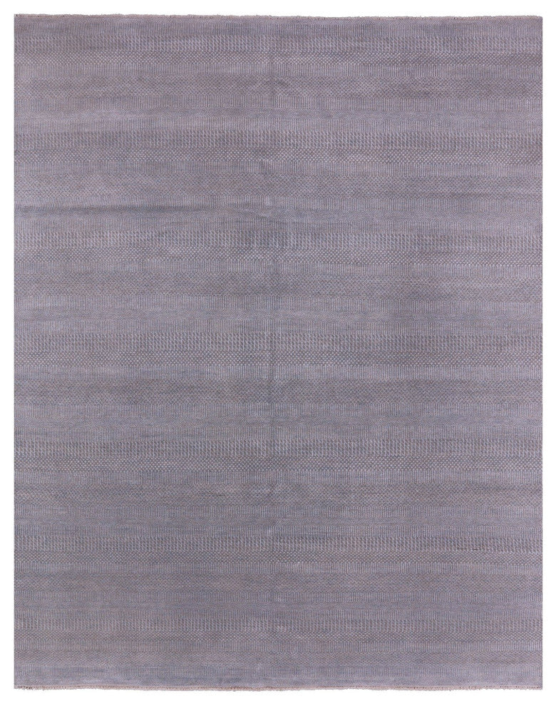 8' 1" X 10' 3" Savannah Gabbeh Wool and Silk Handmade Rug Q6759