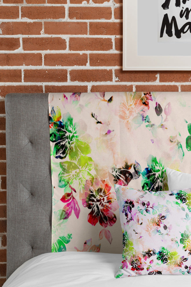 Deny Designs Cayenablanca Romantic Flowers Tapestry