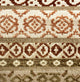 Arabesque Shades of Brown Luxury Throw Pillow, 26"x26"