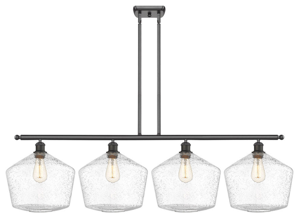 Innovations 516-4I-OB-G654-12 4-Light Island Light, Oil Rubbed Bronze