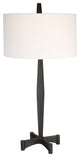 Uttermost Counteract Rust Metal Table Lamp