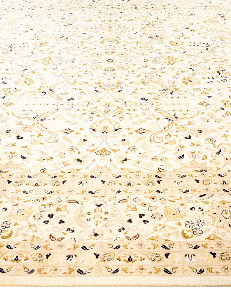 Mogul, One-of-a-Kind Hand-Knotted Area Rug Ivory, 9'3"x12'5"