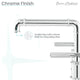 Avallon 8" Widespread, Sleek Handle, Bathroom Faucet, Chrome
