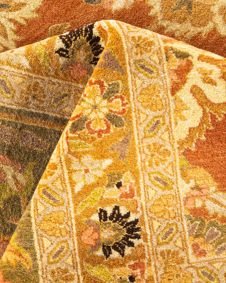 Mogul, One-of-a-Kind Hand-Knotted Area Rug Brown, 11' 0" x 15' 1"