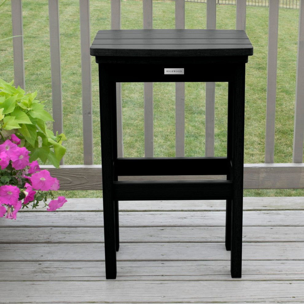 Lehigh Bar Height Stool, Black
