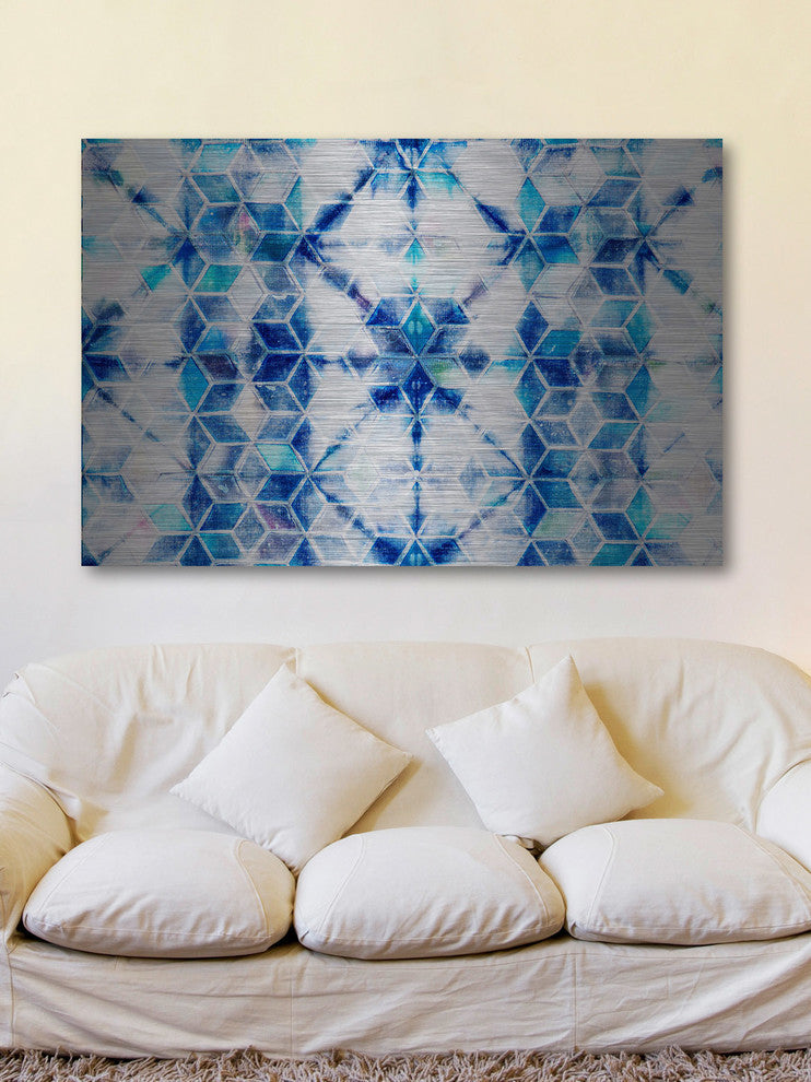 "Tinghir" UV Ink Print on Brushed  Aluminum, 36"x24"