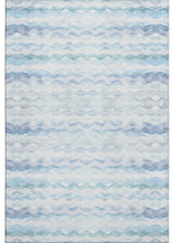 Addison Premium Washable Mayfield AMF195 Blue 2'6" x 3'10" Rug