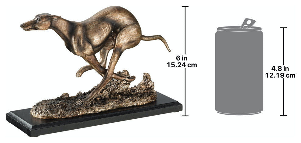 Greyhound Whippet Dog Statue