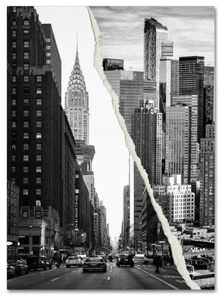 'Downtown City' Canvas Art by Philippe Hugonnard