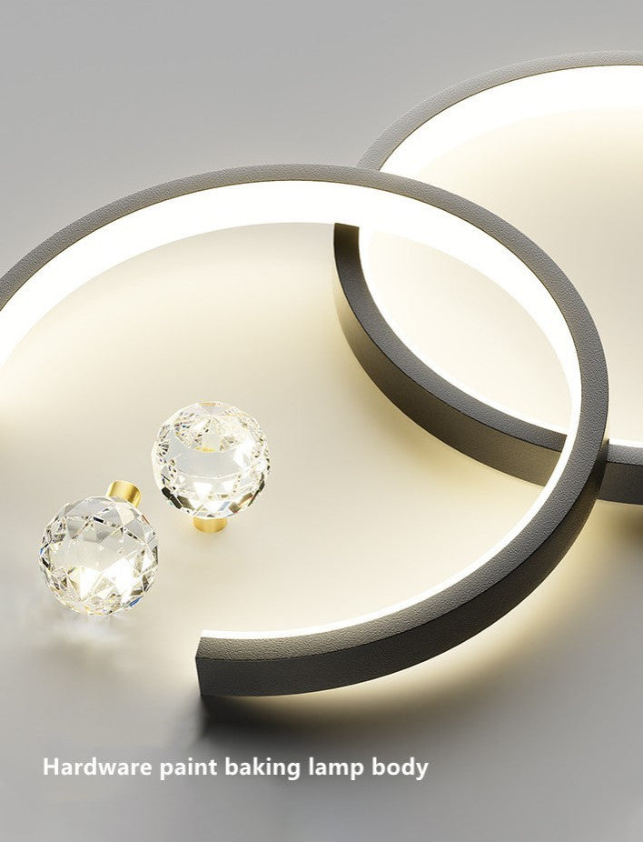 Wallisellen | Creative LED Pendant Light in a Nordic style for Dining Room, Black, Trichromatic Light