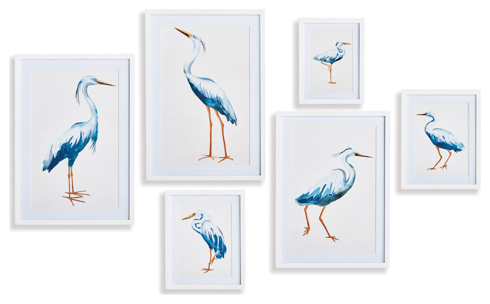 Blue Heron Gallery, Set of 6