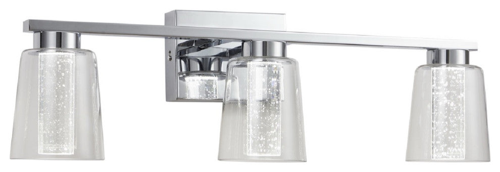Dalton - Bathroom Vanity, Chrome, 3-Light