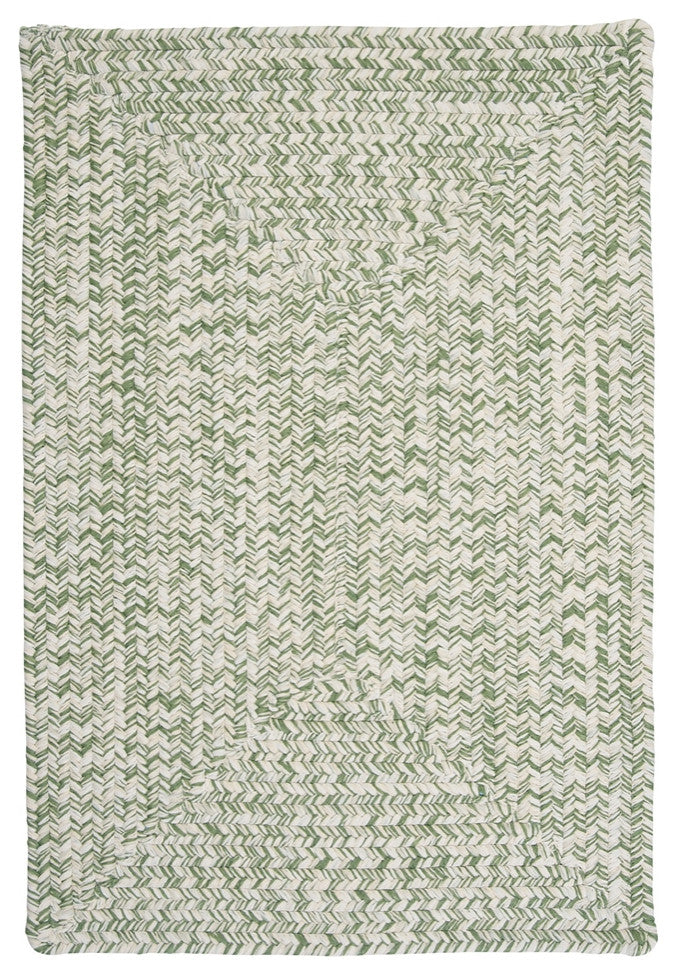 Colonial Mills Catalina CA69 Greenery Indoor/Outdoor Area Rug, Square 8'x8'