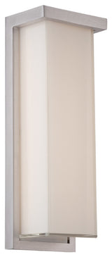 Modern Forms Ledge LED Wall Light, Brushed Aluminum