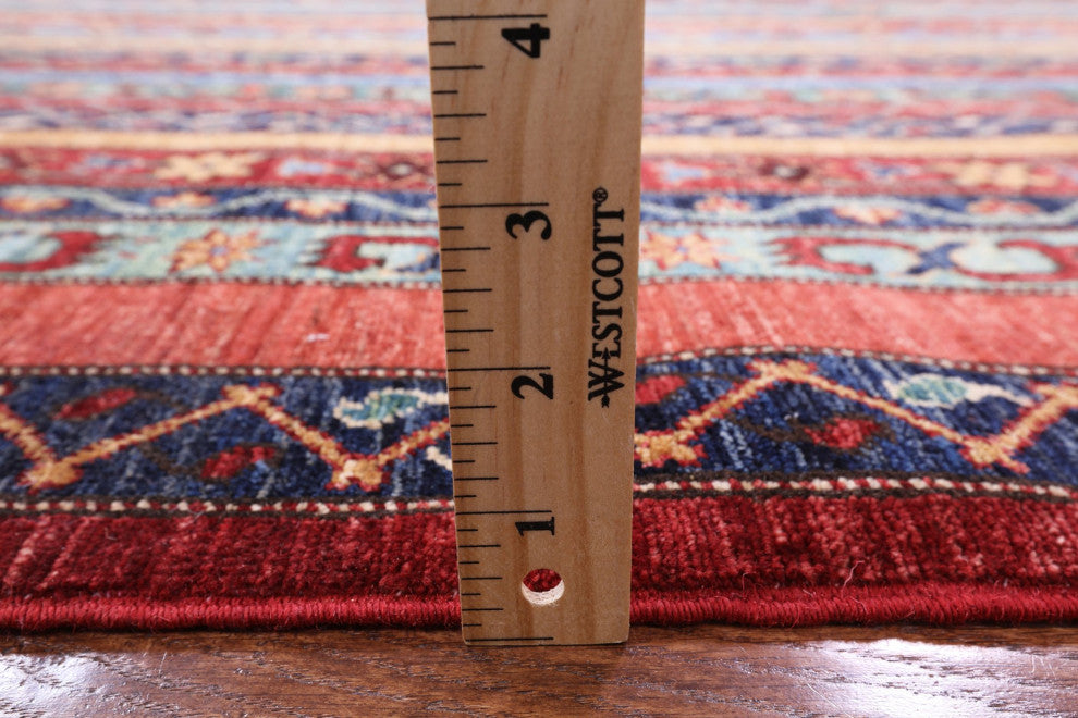 8' 4" X 11' 8" Hand-Knotted Persian Gabbeh Shall Rug Q5014